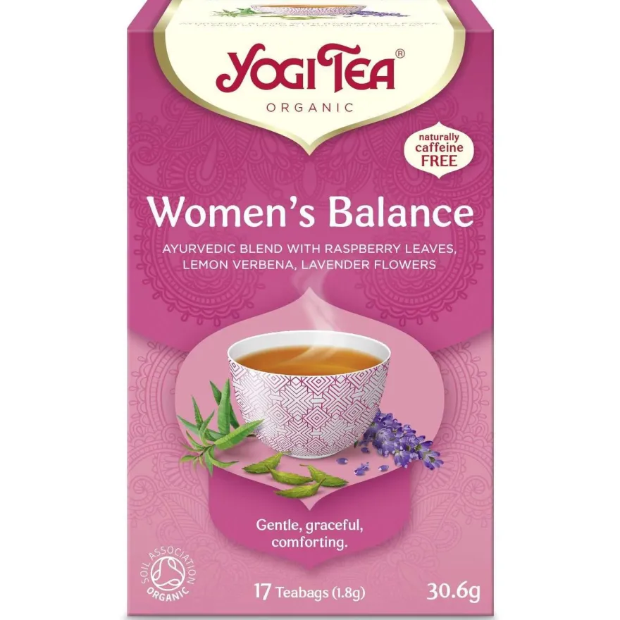 YogiTea Luomu Womens Balance tee