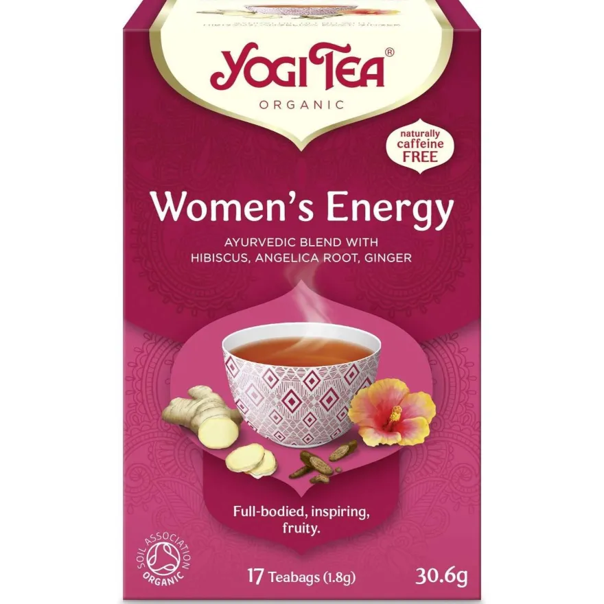 YogiTea Luomu Womens Energy tee